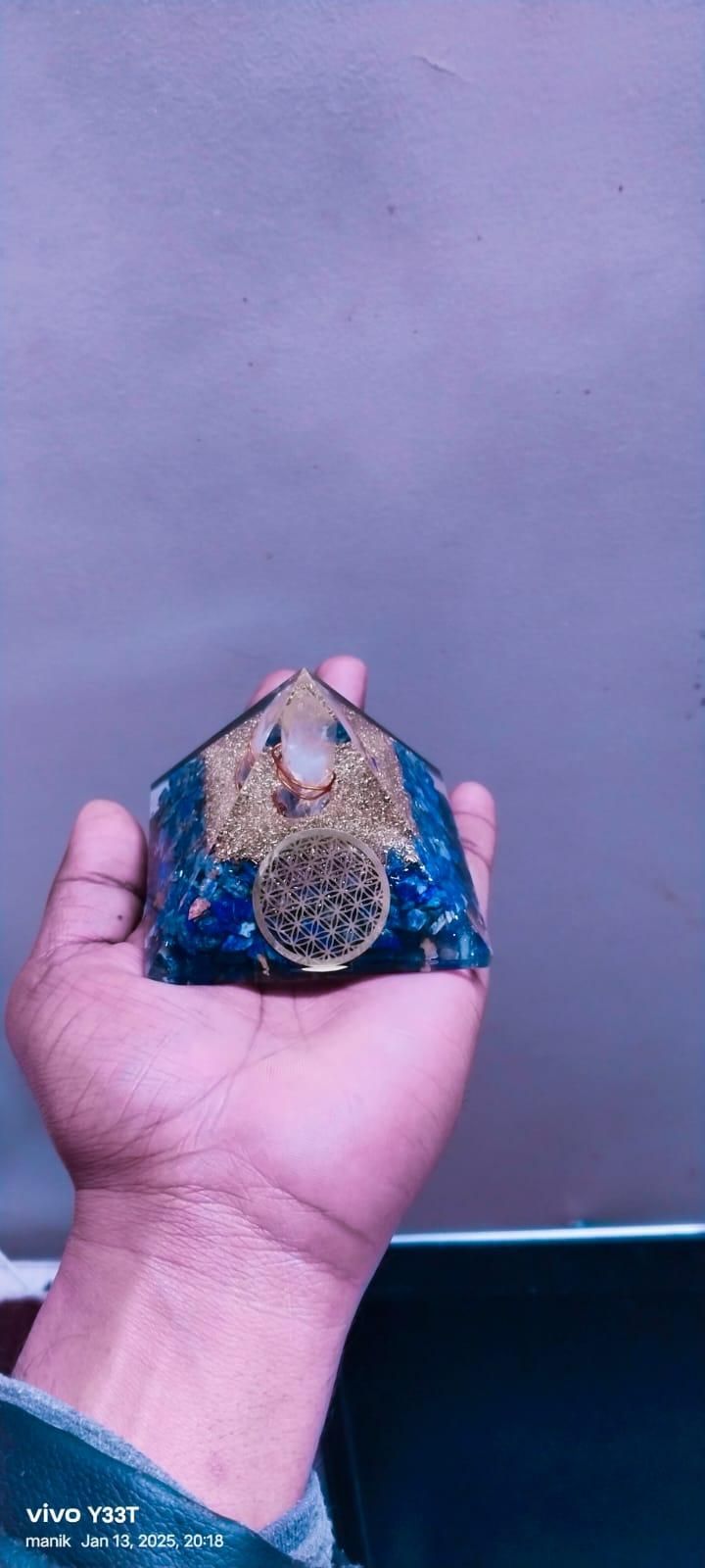 Lapis Lazuli Orgon Pyramid