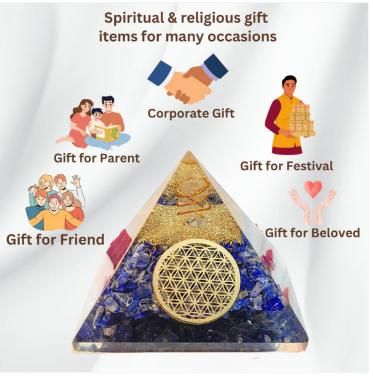 Lapis Lazuli Orgon Pyramid
